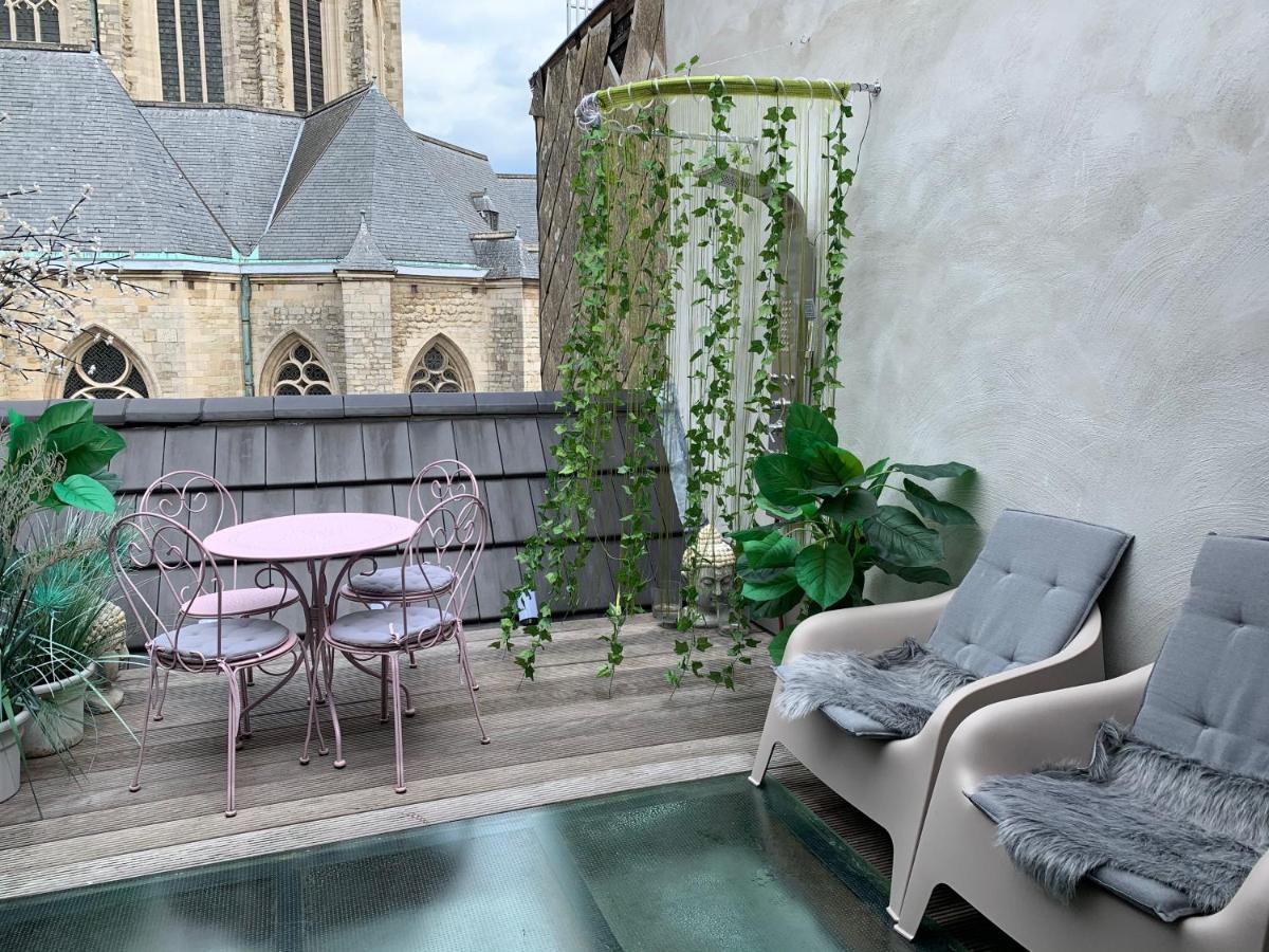 Wellness Loft With Sauna, Jacuzzi, Roof Terrace & Amazing View Apartamento Antuérpia Exterior foto