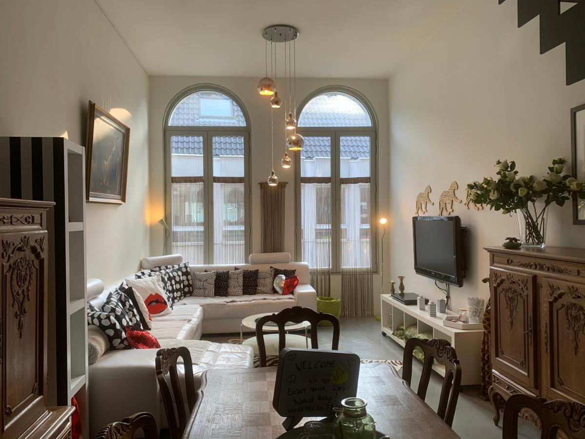 Wellness Loft With Sauna, Jacuzzi, Roof Terrace & Amazing View Apartamento Antuérpia Exterior foto