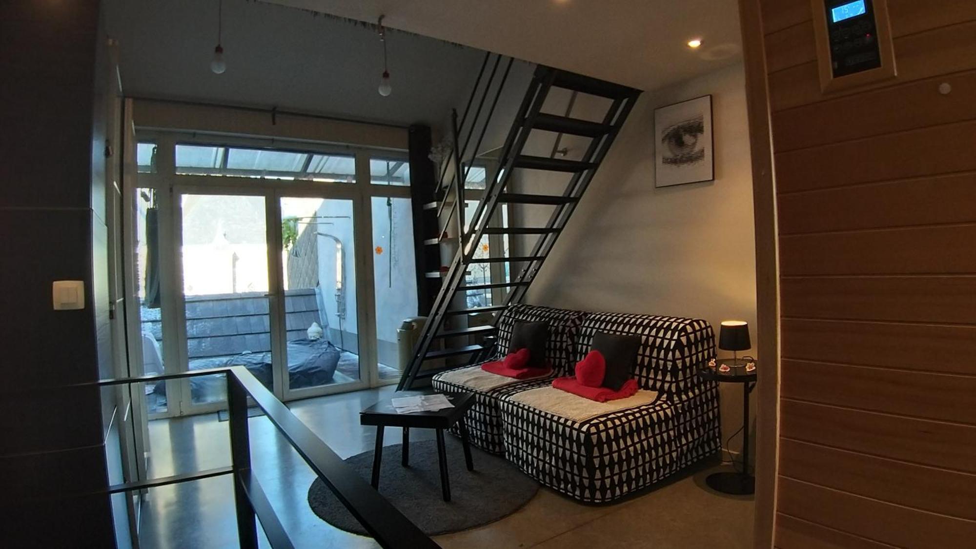 Wellness Loft With Sauna, Jacuzzi, Roof Terrace & Amazing View Apartamento Antuérpia Quarto foto