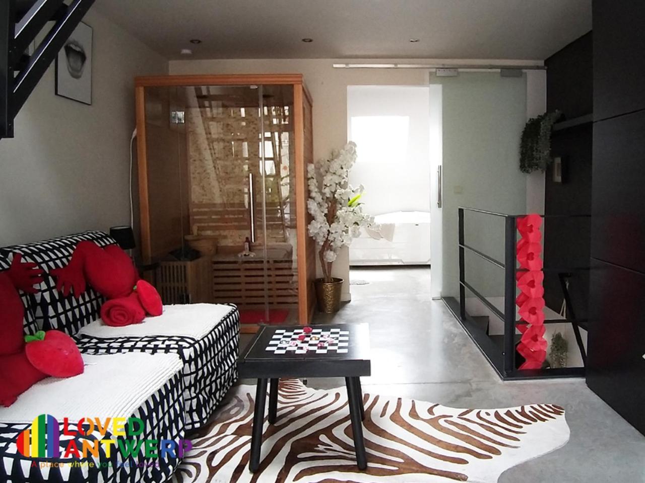 Wellness Loft With Sauna, Jacuzzi, Roof Terrace & Amazing View Apartamento Antuérpia Exterior foto