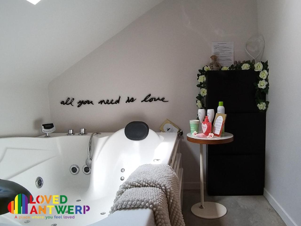 Wellness Loft With Sauna, Jacuzzi, Roof Terrace & Amazing View Apartamento Antuérpia Exterior foto