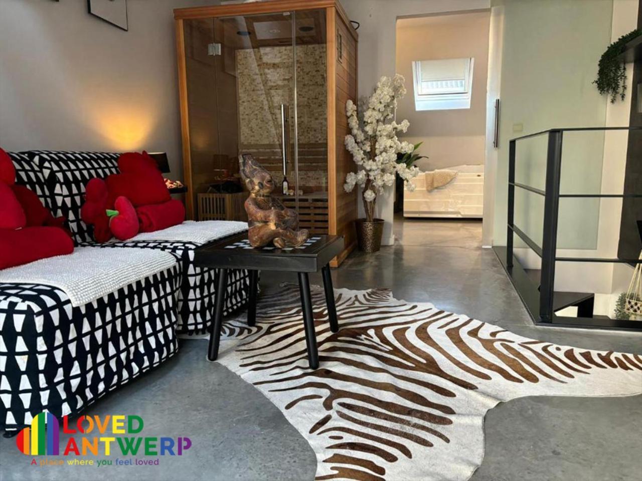 Wellness Loft With Sauna, Jacuzzi, Roof Terrace & Amazing View Apartamento Antuérpia Exterior foto